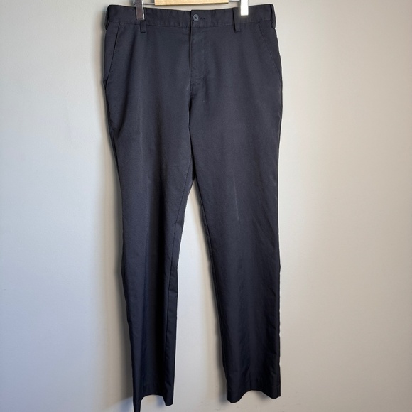Adidas Men's Chino Lightweight Athletic Golf Pants Black 32 Performance Outdoor - Picture 1 of 13